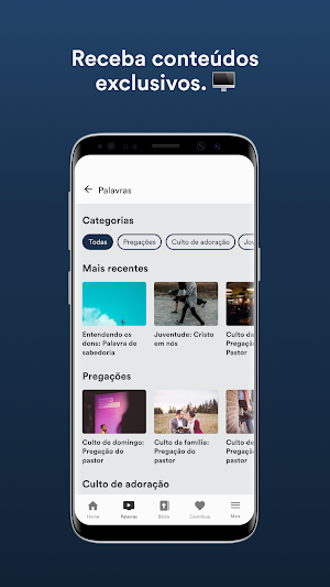 Com. Cristã Casa da Palavra Screenshot 1