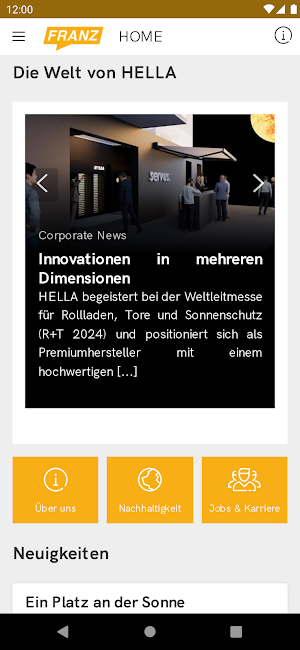 FRANZ App Screenshot 0
