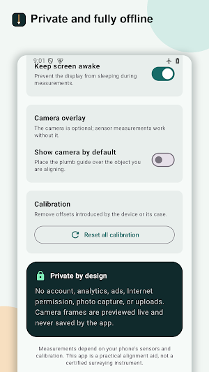 Plumb Bob & Camera Level Screenshot 1