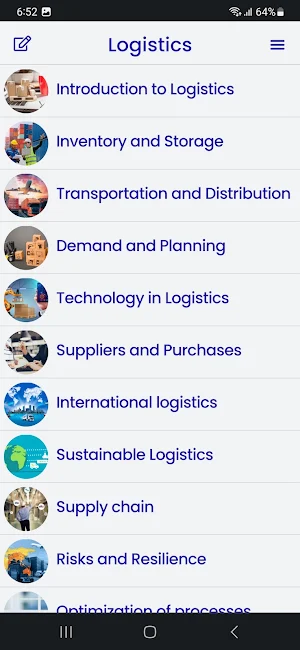 Logistics Course Screenshot 0