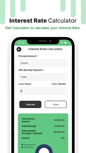Simple EMI Calculator Tool Screenshot 1