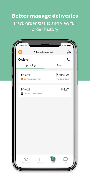 RightWay Food Service Screenshot 2