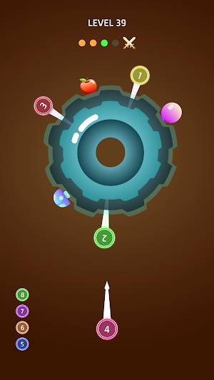 Crazy Arrow - Knife Hit Screenshot 1