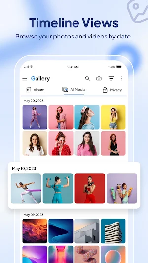 Gallery - Photo Gallery Lock Screenshot 1