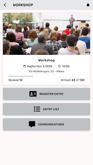JME Events Screenshot 1