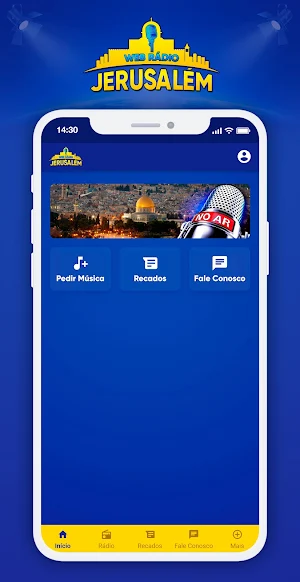 Web Rádio Jerusalém Screenshot 0
