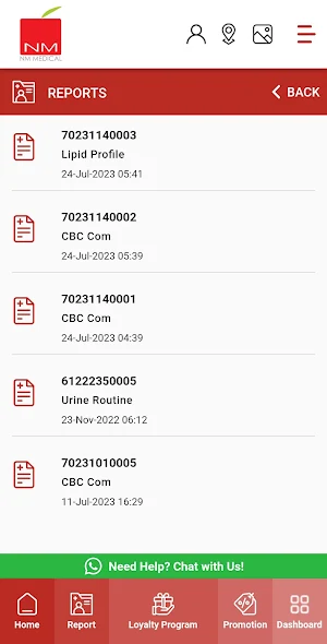 NM Medical Screenshot 1