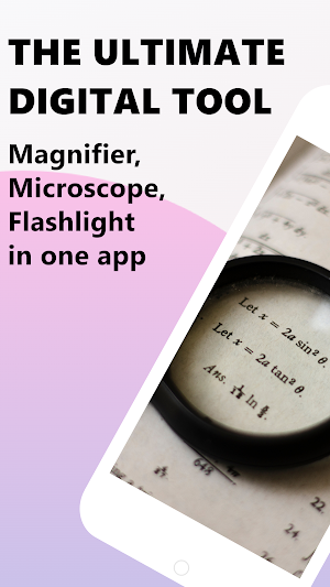 Magnifier App with Light Zoom Screenshot 0