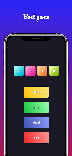 2048 Dark Screenshot 2