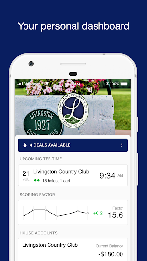 Livingston Golf Course Screenshot 0