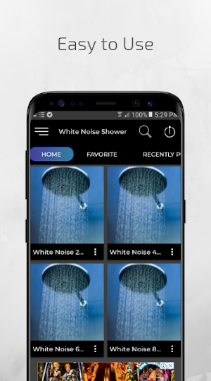 White Noise Shower Screenshot 1