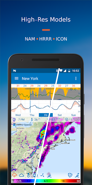 Flowx: Weather Map Forecast Screenshot 2