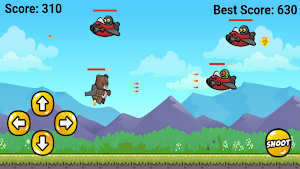 Jetpack Bear Adventures Screenshot 1