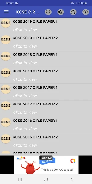 KCSE C.R.E PAST PAPERS, QUESTIONS + ANSWERS. Screenshot 0