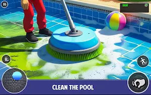 Swimming Pool Wash Cleaning 3D Screenshot 2