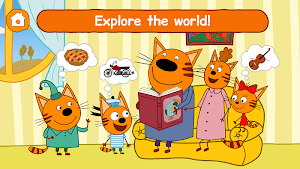 Kid-E-Cats: Kids Learning Apps with Three Kittens! Screenshot 2