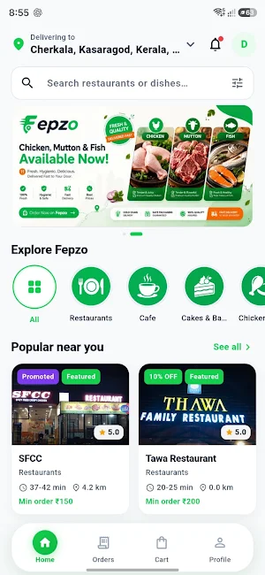 Fepzo Now - Order Online Screenshot 2