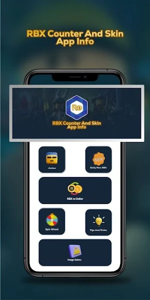 RBX Counter and Skin App Info Screenshot 0