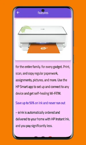 Hp Envy 6000e series guide Screenshot 1