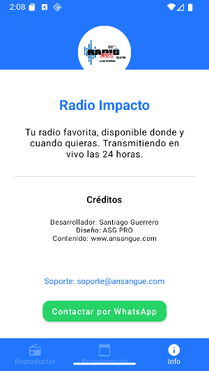 Radio Impacto 93.4 FM Screenshot 0