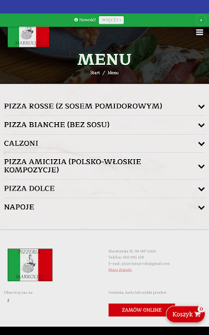 Pizzeria Marrollo Screenshot 2