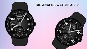 Big Analog WatchFace2 Screenshot 1