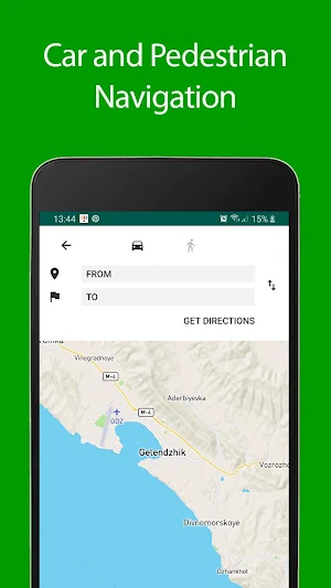 Gelendzhik Offline Map and Travel Guide Screenshot 1