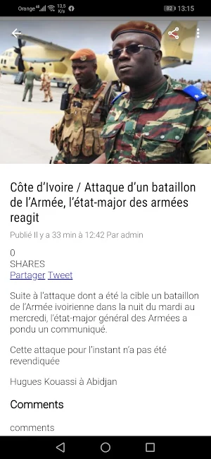 Afrique Direct Screenshot 2