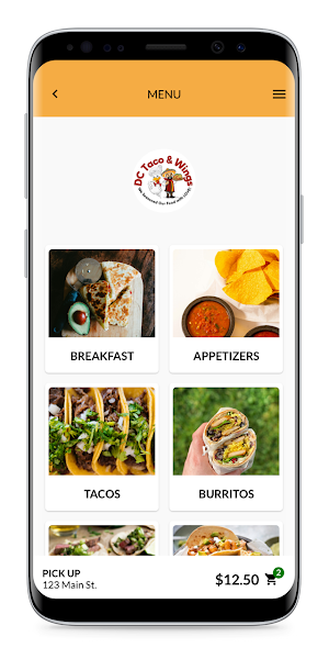 DC Taco and Wings Screenshot 1