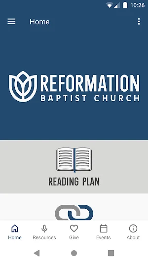 Reformation Baptist Church Screenshot 0