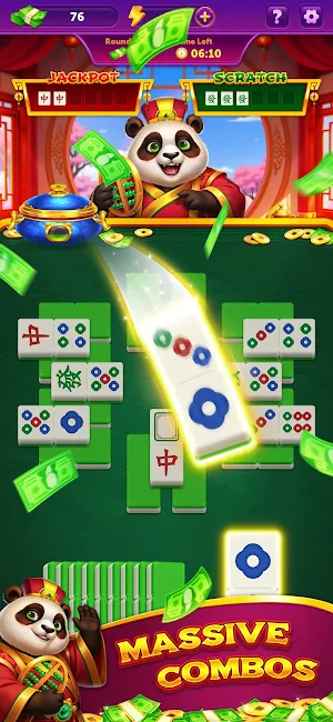 Mahjong Domino: Jade Panda Screenshot 0