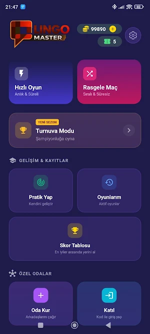 Lingo Master: Kelime Yarışı Screenshot 0