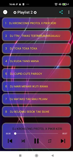 DJ Oh Sayang Ngana Remix Screenshot 2