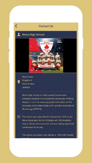 Mona High School Screenshot 2
