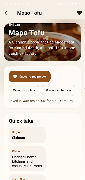 Table Flavor Guide Screenshot 1