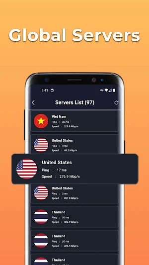 Glassic VPN Turbo Fast Proxy Screenshot 3