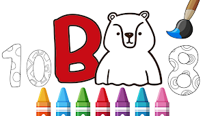 Alphabet And Numbers Coloring Screenshot 1