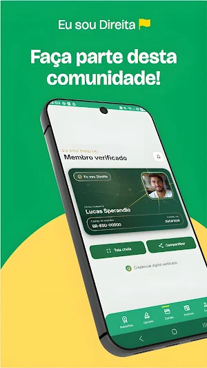 Eu sou Direita! Screenshot 0