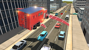 Fire Truck Flying Car Screenshot 3
