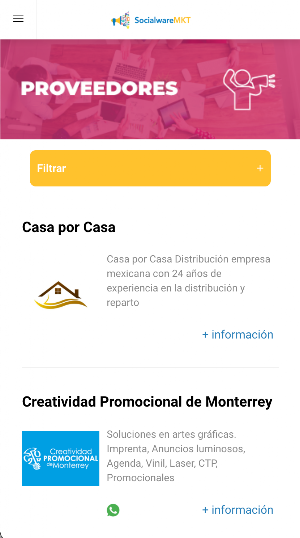 SOCIALWARE MKT Screenshot 1