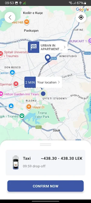 Pati taxi Tirana Screenshot 3