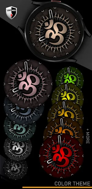 Om Watch Face 065 Screenshot 2