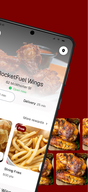 RocketFuel Wings Screenshot 1