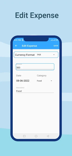 Daily Money Expense Manager Screenshot 1