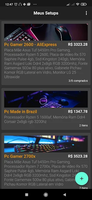 PC Builders - Agenda de Preços Screenshot 0