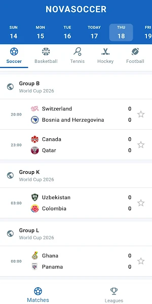 Nova Soccer : Live Sports Screenshot 2