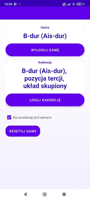 Losuj gamę Screenshot 1