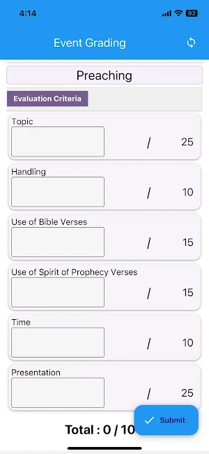 eClub App Screenshot 2