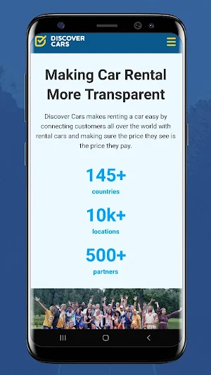 DiscoverCars.com Car Rental App Screenshot 2