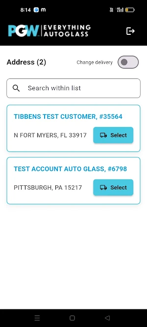 PGW Auto Glass Screenshot 2
